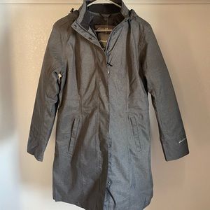 Eddie Bauer insulated trench coat